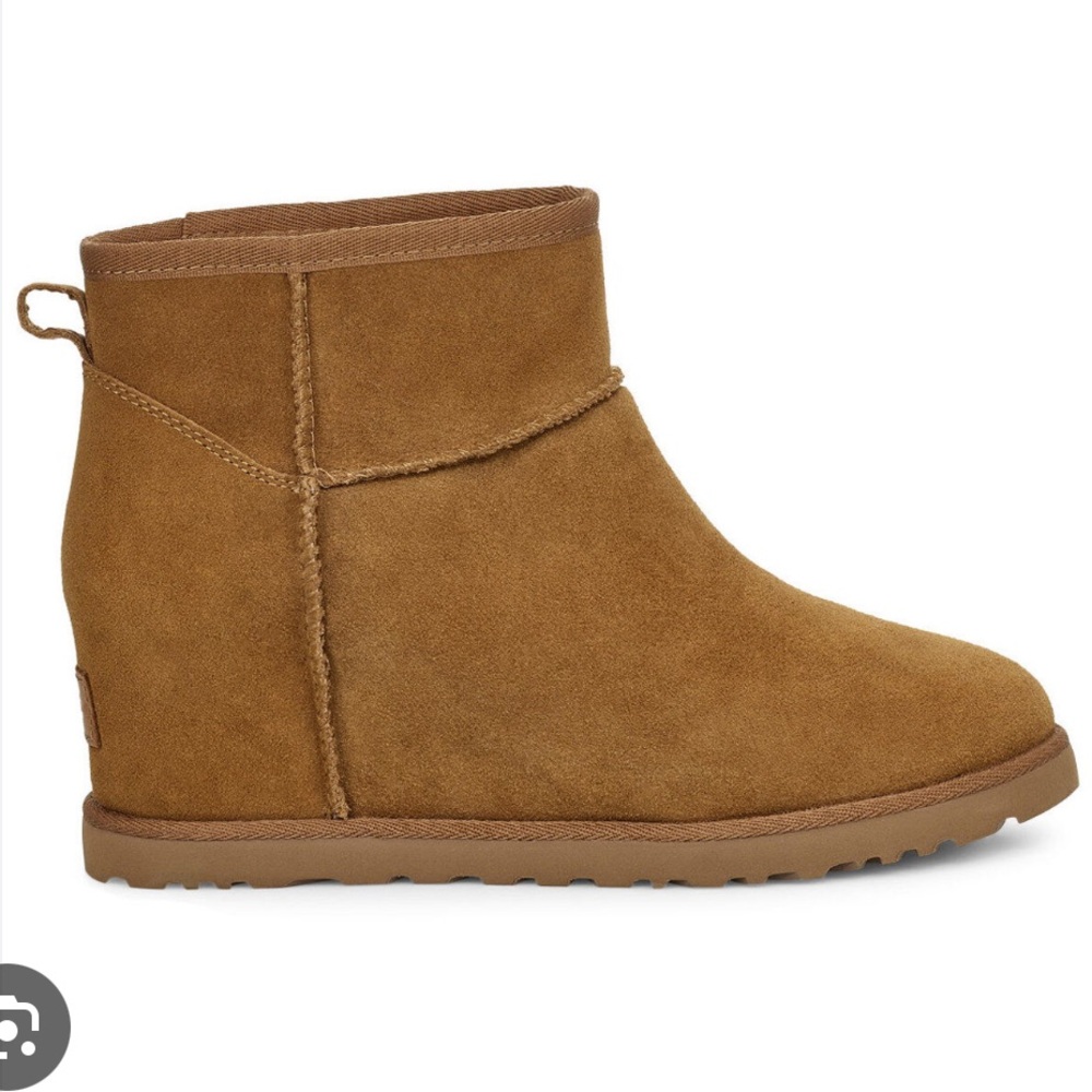 Ugg Classic Femme Mini Wedge Boot, Chestnut, Size 8